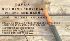 Dave's Building Services logo