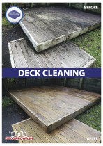 Deck cleaning call 0800 Pro Wash - Soft wash of deck surfaces