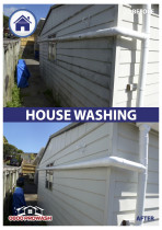 House washing services call 0800 Pro Wash - Cleaning house and building exteriors extends the life of paintwork.