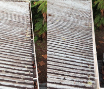 Gutter clean by 0800 Pro Wash - Titirangi gutter clean