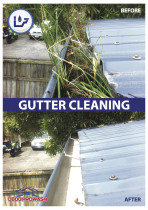 Gutter cleaning by 0800 Pro Wash - Autumn is the time for cleaning your guttering.