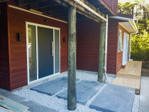 Extension & Renovation in Blockhouse Bay by Auckland Building Specialists Ltd - New entrance with concrete pavers