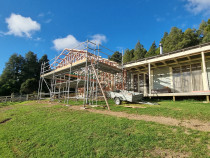 Extension ready for Roof