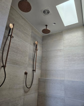 New Build Double Shower