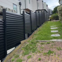 1.5m high aluminum fence