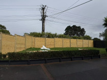 1.8m high Laminata Fence