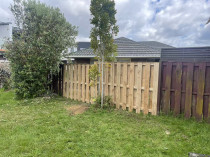 Replace the broken part of fence