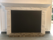 Fireplace surround repaint