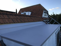 TPO Dorma roof - Viking TPO membrane applied over new dorma roof