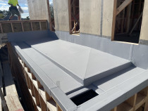 Enviroclad TPO membrane - Installation of Enviroclad TPO membrane to new entrance roof