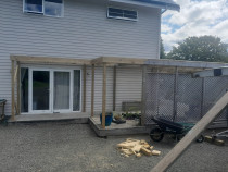 Pergola front view