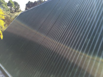 Corrugated roof wash after cleaning by Roof Restore