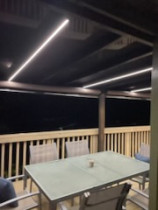 Waterproof external led strips