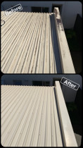 Roof Clean/Waterblasting - Before & After Shot - Exterior House Wash
Orewa, Auckland
Corrugated and Longrun Roofing Iron