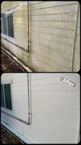 House Soft Wash - Before & After Shot - Exterior House Wash
Birkenhead, Auckland
House Soft Washing