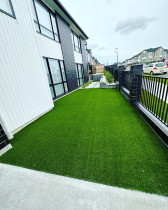 Artificial turf installation by Garden Solution Landscapes Ltd