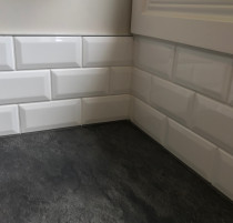 Beveled subway by Just Splashbacks - Female Tiler