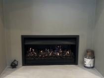 After we refurbished the gas fire