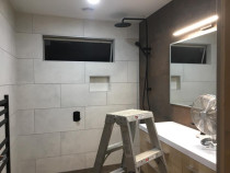 bathroom wall and floor (shower) by Kevin Tiling