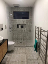 bathroom wall and floor (shower) by Kevin Tiling