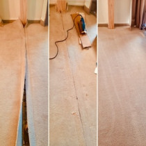 carpet repair restretch by Maxi Carpet Services