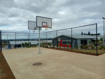 SPORTS FENCING - School Netball court surround fencing