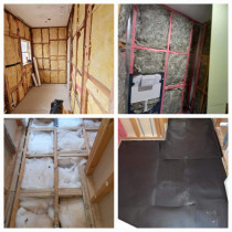 Insulation work - Insulation working process for residential house