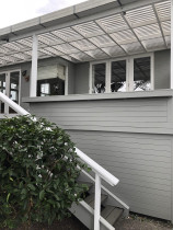 recent repaint - Grey Lynn, Auckland repaint of exterior decks & seating area by Paint Crew