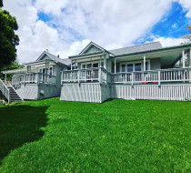 Beautiful roof & exterior repaint by Paint Crew