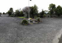 Repainting of lines in commercial car park - recent work by Paint Crew In Auckland