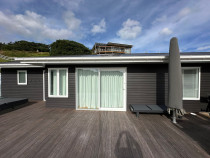 Weatherboard and sofffit painting