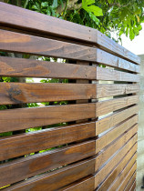 Fance staining