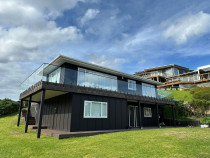 Weatherboard and sofffit painting