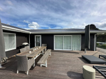 Weatherboard and sofffit painting