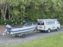 Primo Plumbing working on the Hauraki - Servicing Great Barrier, Rakino and Kawau Island'
