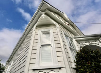 Villa repainted by Prisma Painters in Morningside Auckland over the summer while the owners were away on holiday. They were thrilled when they got back.