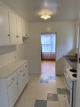 Kitchen transformation - Painted the old kitchen cabinet for this old cottage. excellent results in crisp fish cabinetry saving the client having to replace them which would have costed $1000s