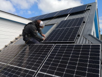 Grid Tied 5Kw System - Making the best use of space available.