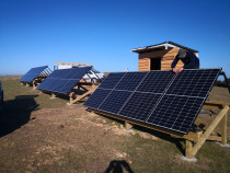 5Kw Array On Sloping Ground