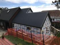 Single storey addition - Watertight and ready for claddings
