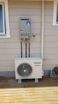 Recent installation - Recent Rheem and Panasonic unit installed by The Cylinder Guy - Christchurch