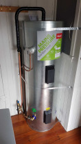 New hot water cylinder - Hot water cylinder installed by The Cylinder Guy - Christchurch