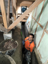 The Drain Company - Water proofing works under a house