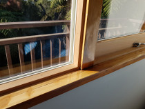 Cedar Finish - Thermawood Auckland - Natural cedar finish with white seal