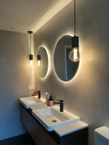 Bathroom lighting by TopMark Electrical - A recent bathroom lighting project by Topmark Electrical.