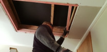 Fixing hole and plastering by TT Quality Services