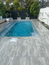 Pool tiling