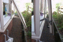 Before & after  Window Restrictors- Western Lock Services Ltd