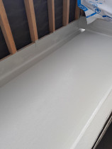 2. New Deck - This time the colour used is Galena Grey, which happens to be our most popular colour!
This was laid with fibreglass first, then top coated twice to ensure the whole deck is completely waterproofed for years to come!
Location: Renovation in Lower Hutt