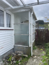 Entrance way replacement - Entrance way damaged & deteriorating, full rebuild & change of style to bring a new modern look